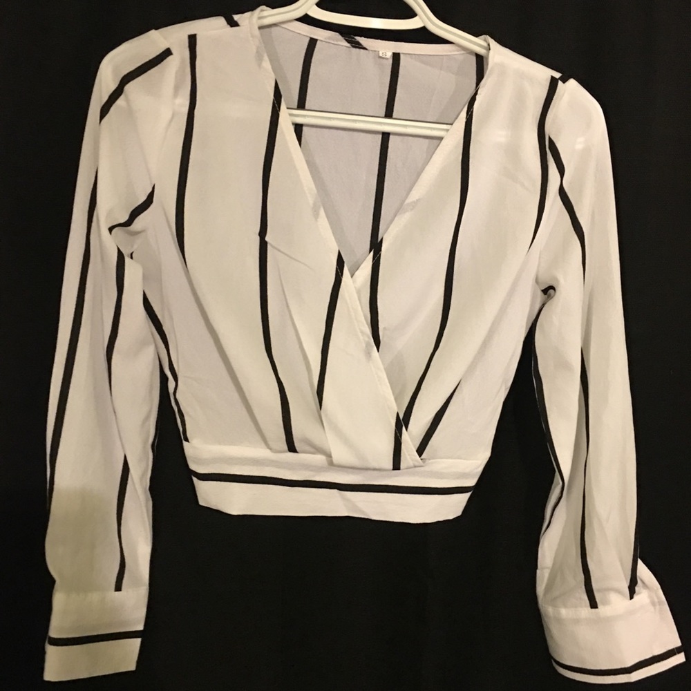 Crop top blouse